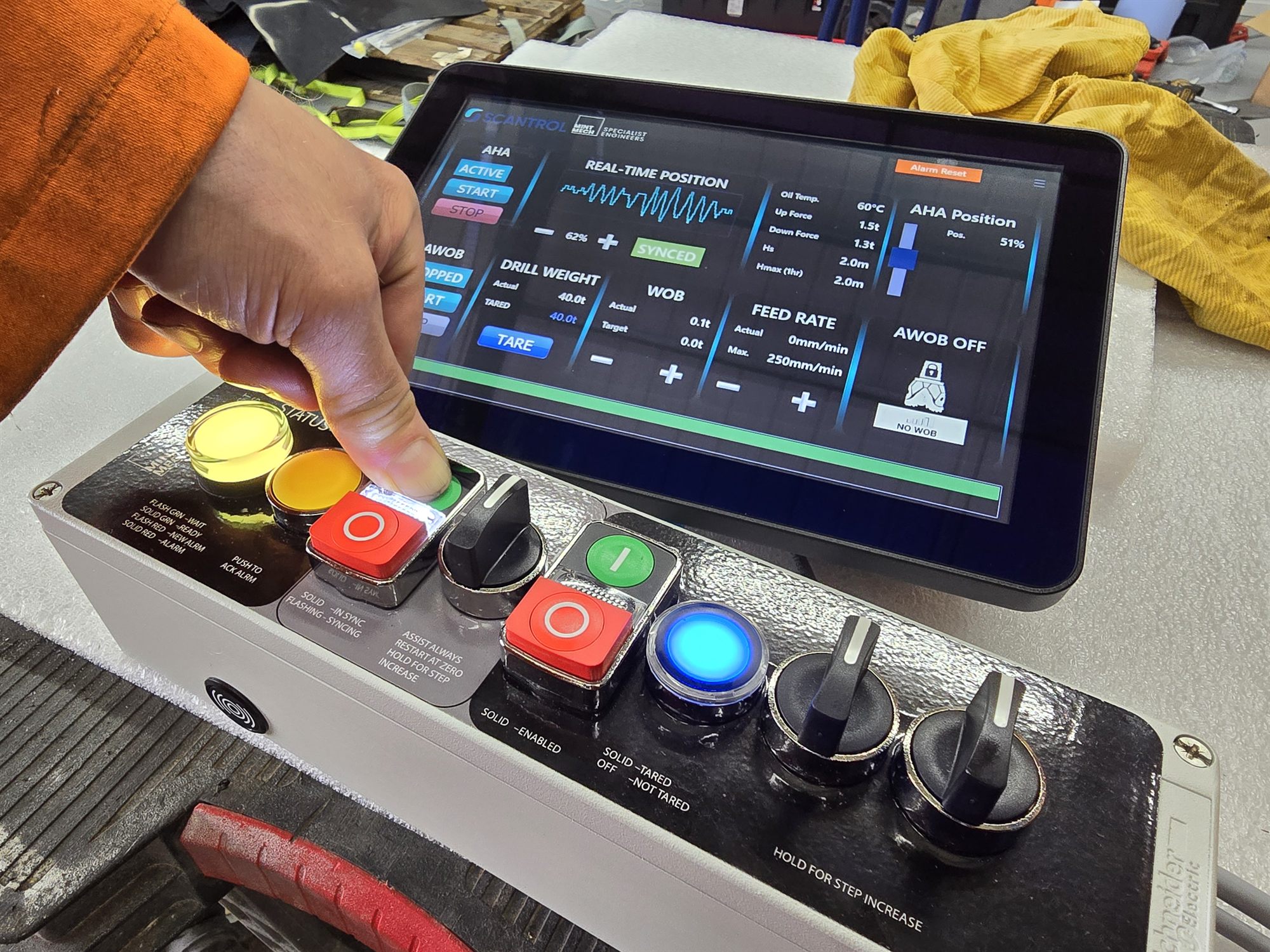 Active heave compensation assembly under factory acceptance test