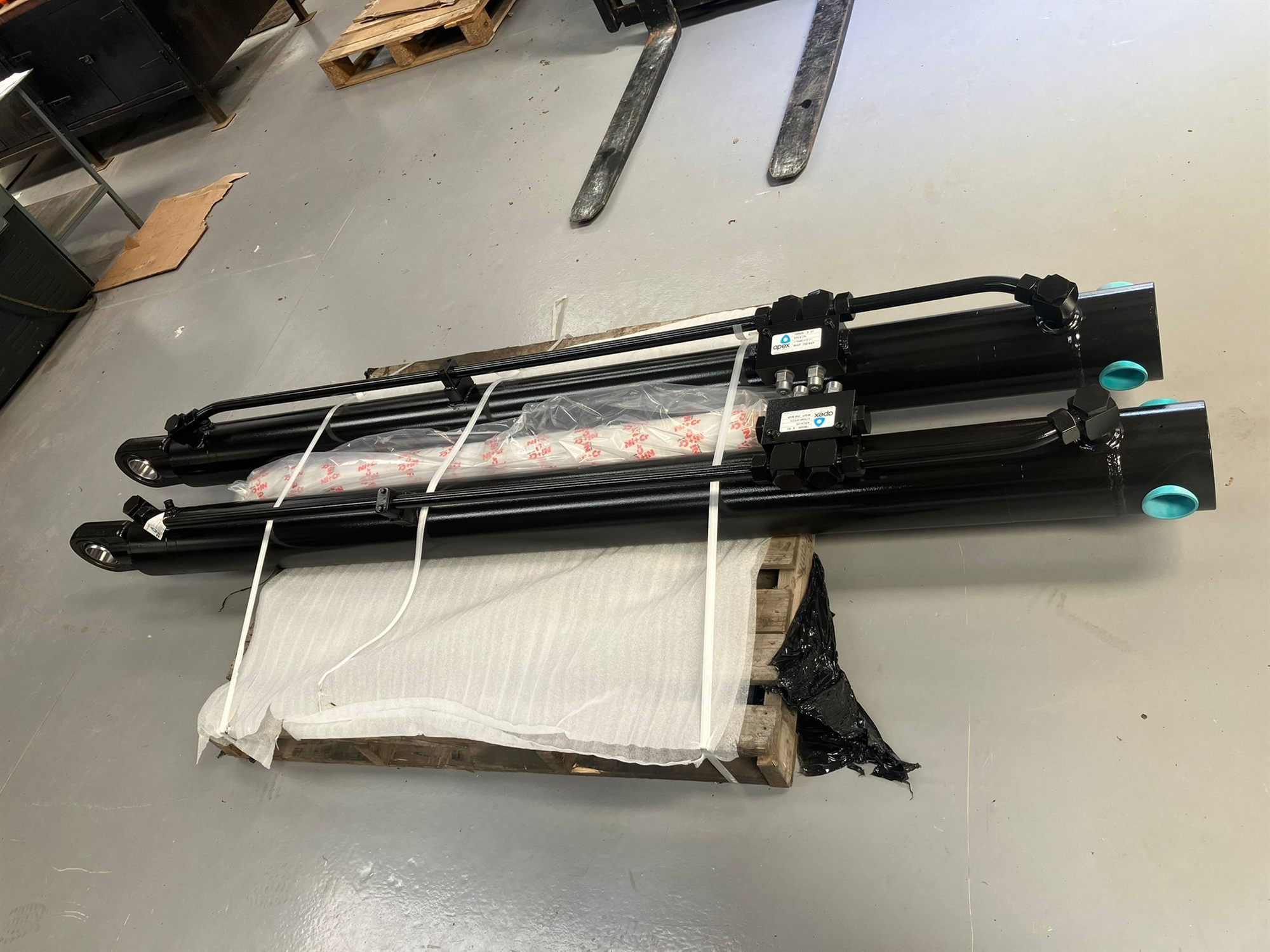 Equipment recovered during decommissioning works